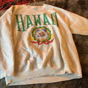 Sweatshirt University of Hawaii size XL gray